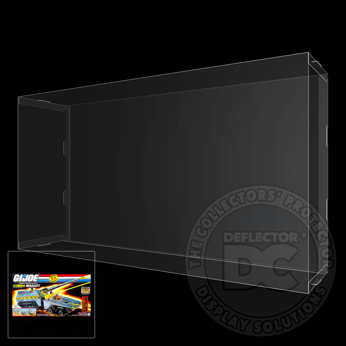 G.I. Joe Cobra Maggot Vehicle Display Case