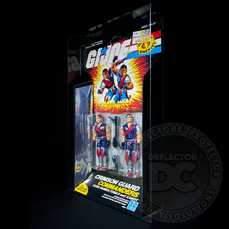 G.I. Joe Crimson Guard Commanders Figure Display Case