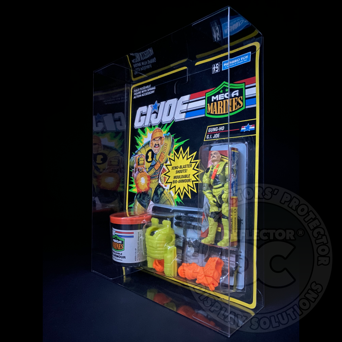 G.I. Joe Mega Marines Figure Folding Display Case