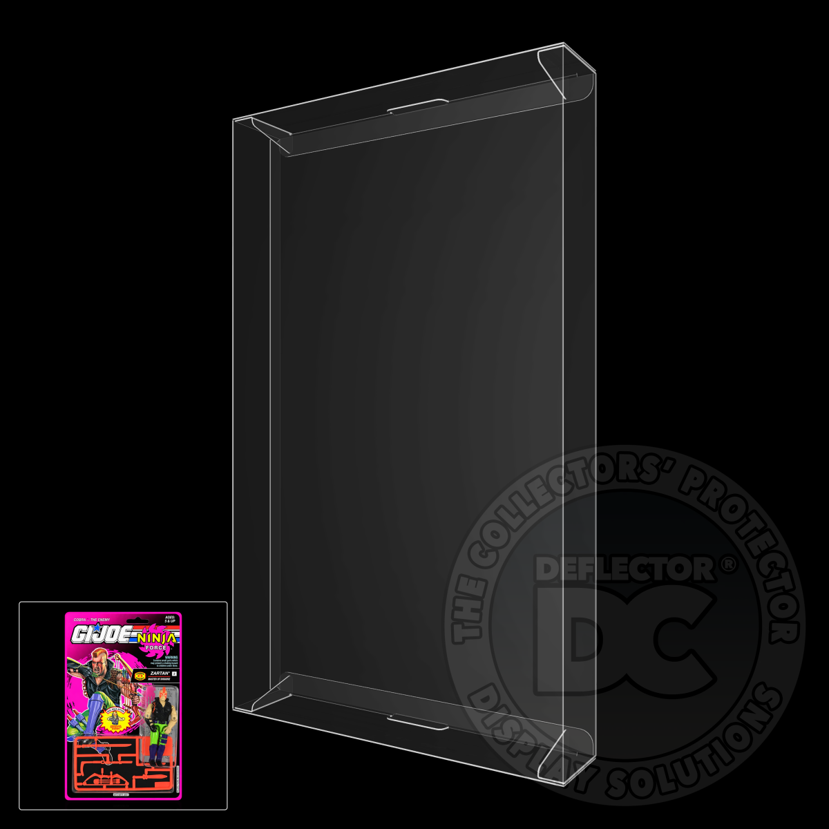 G.I. Joe Ninja Force (1993) Figure Display Case