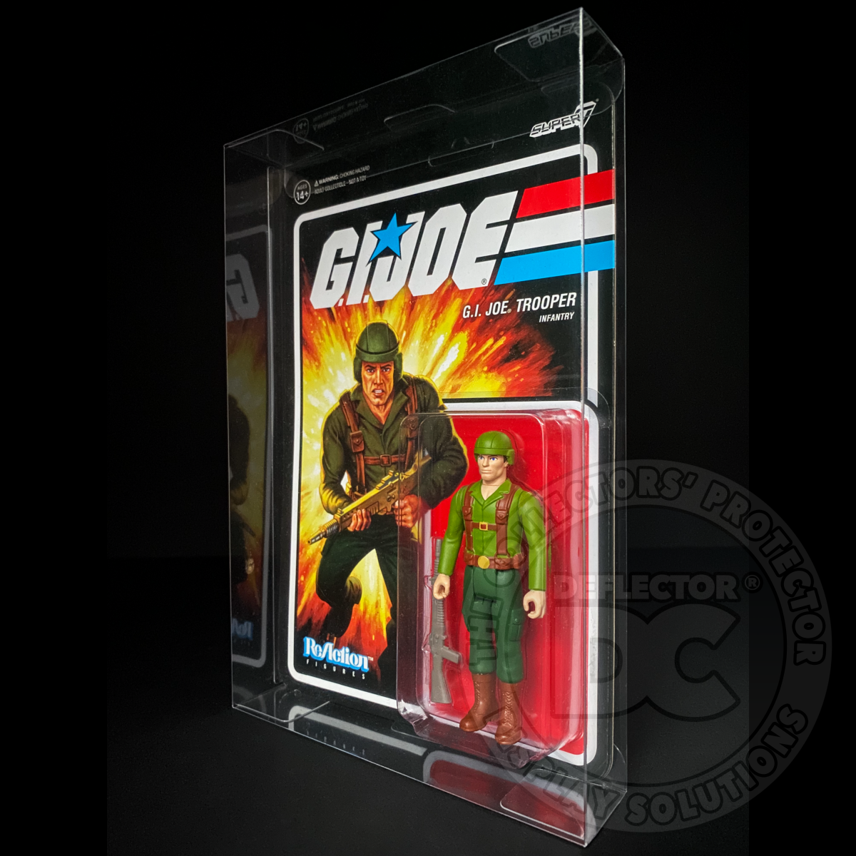 G.I. Joe ReAction Figures Display Case