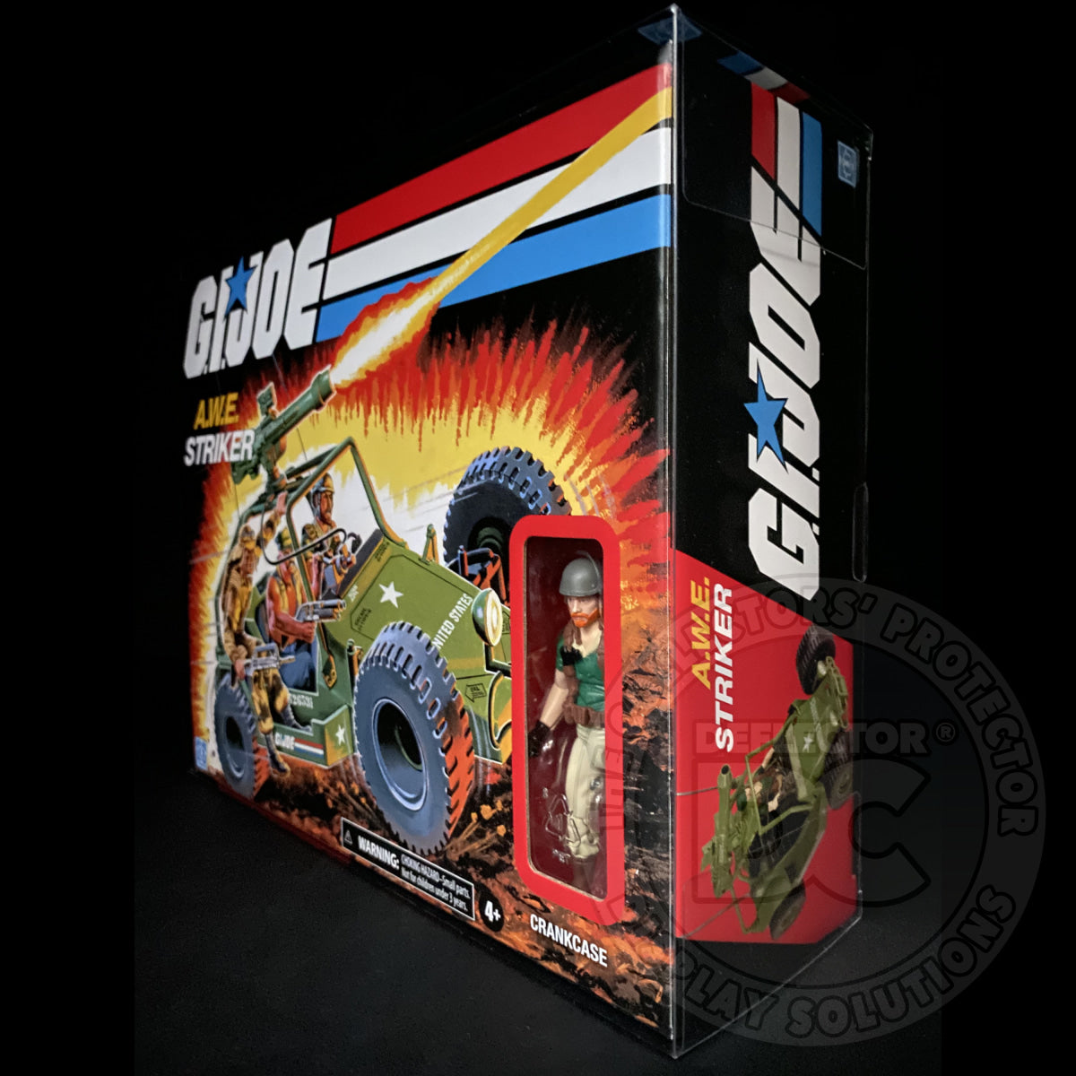 G.I. Joe Retro Collection A.W.E. Striker Folding Display