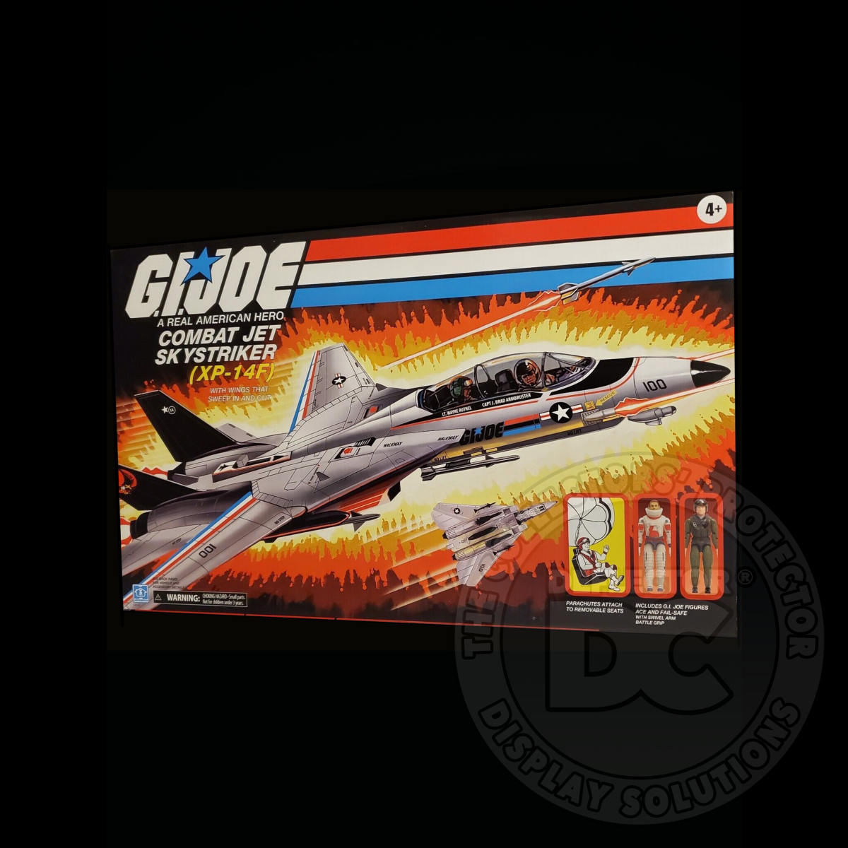 G.I. Joe Retro Collection Combat Jet Skystriker Display Case