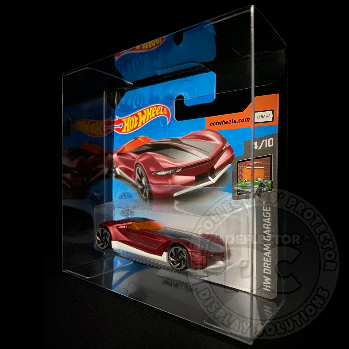 Hot Wheels Short Card Folding Display Case