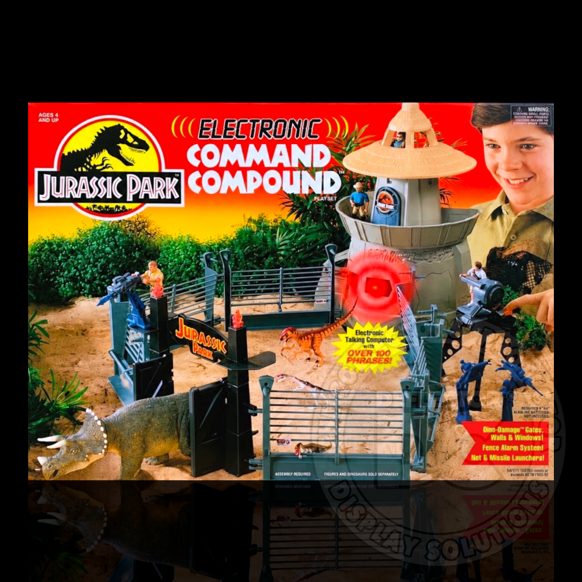 Jurassic Park Electronic Command Compound Display Case
