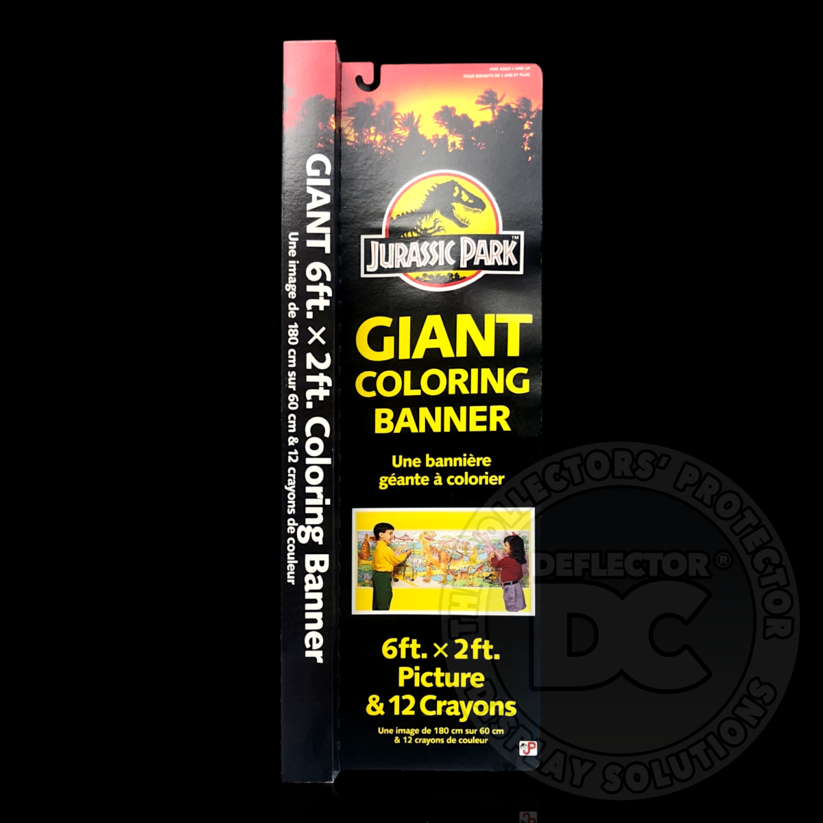 Jurassic Park Giant Coloring Banner Display Case