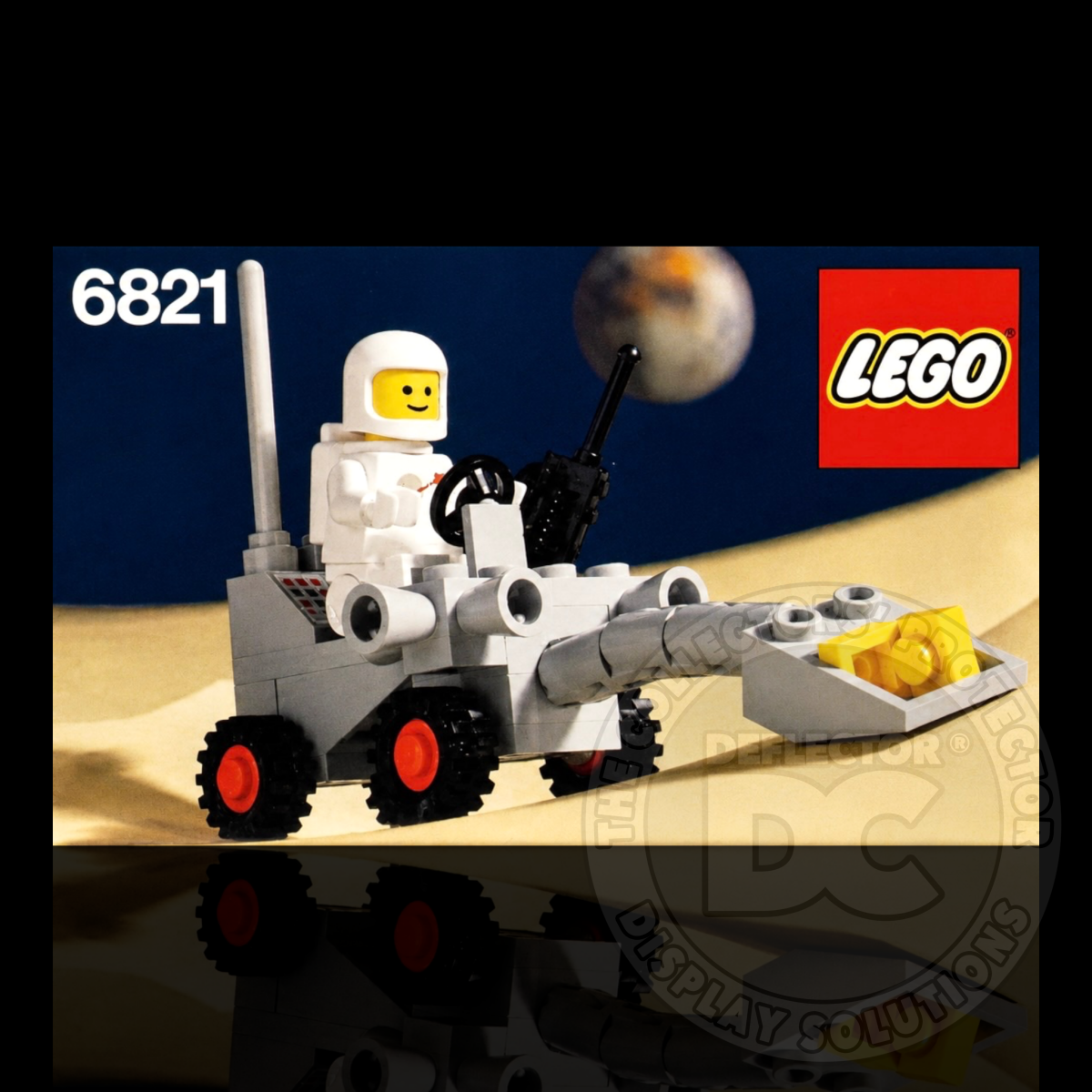 LEGO Space Shovel Buggy (6821) Display Case