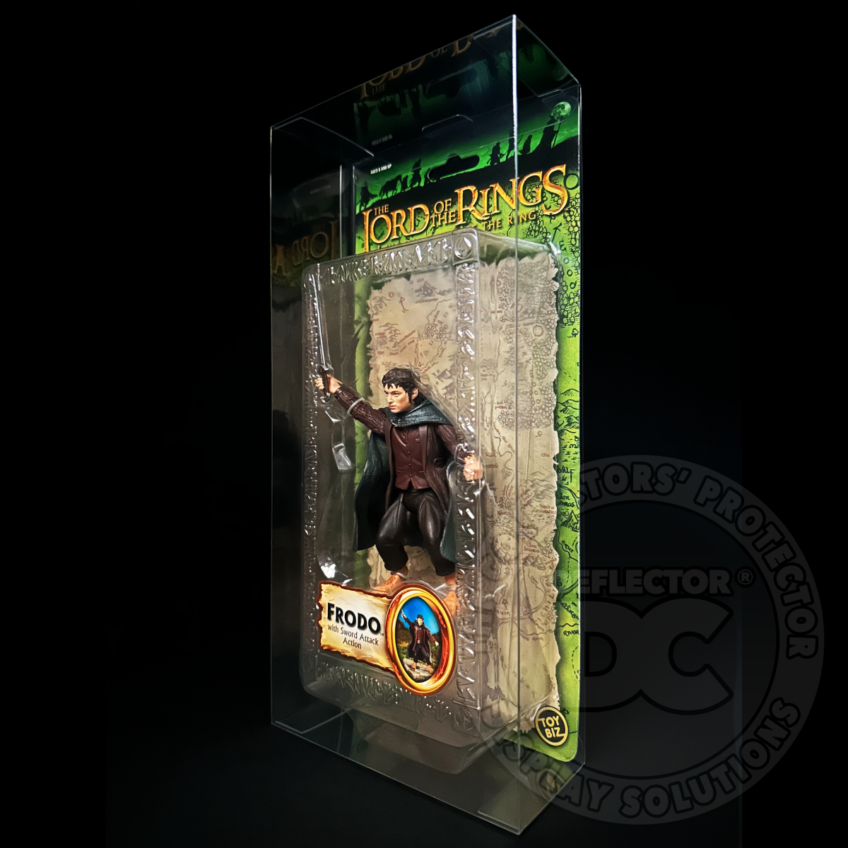 The Lord Of The Rings Trilogy Series Figure Display Case