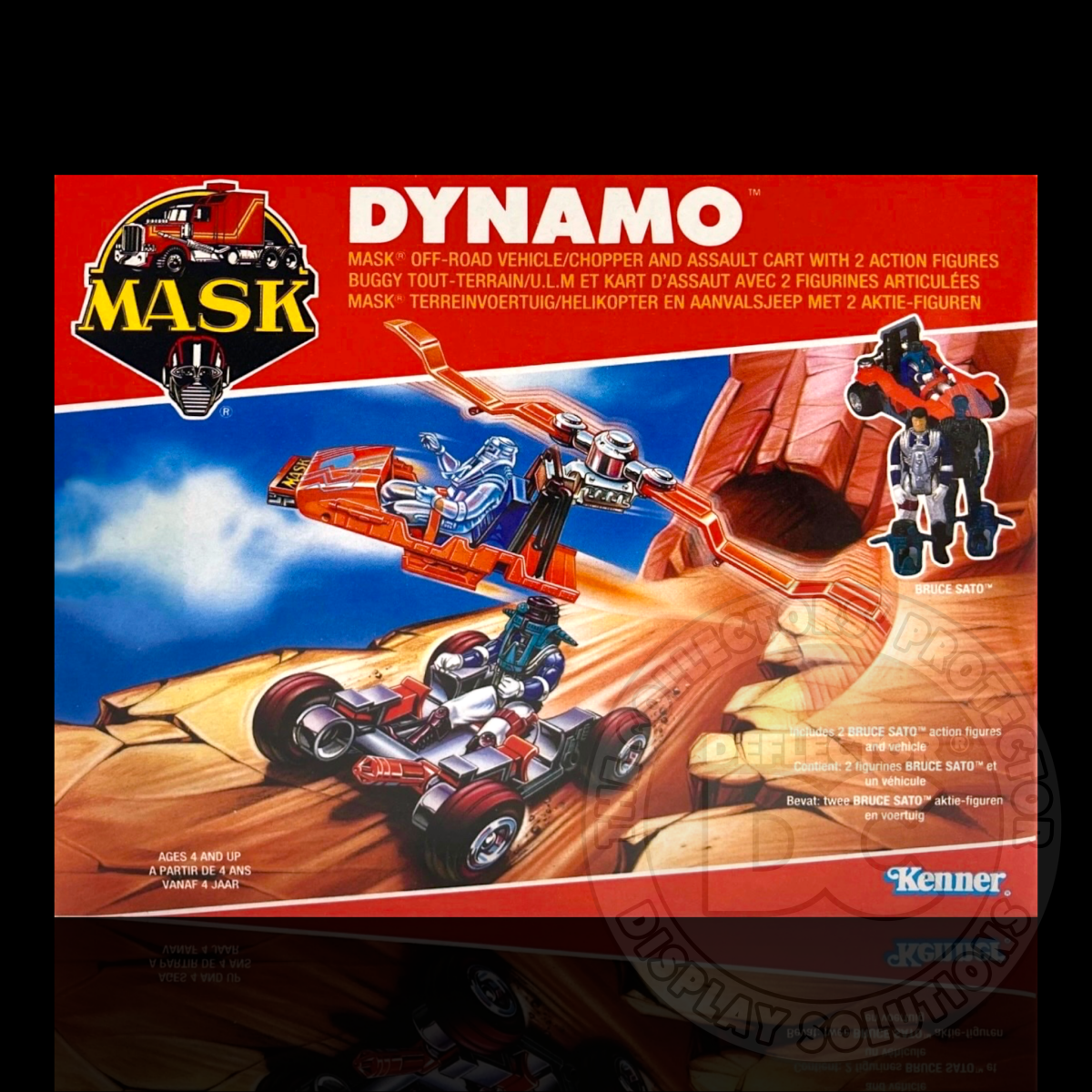 M.A.S.K. Dynamo (European) Vehicle Display Case