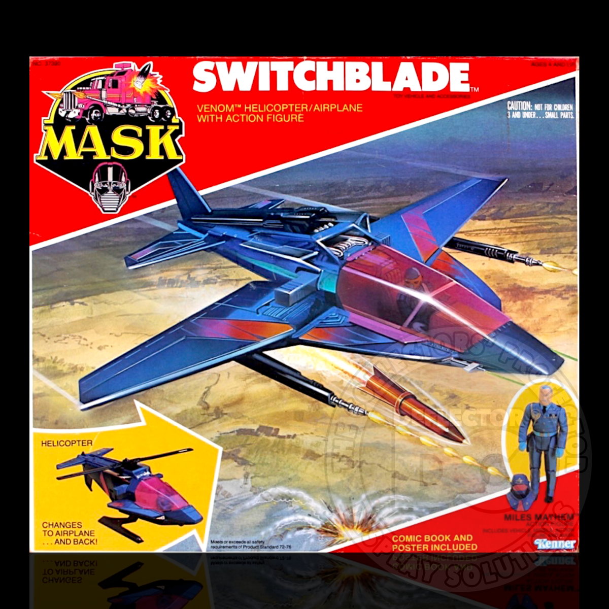 M.A.S.K. Switchblade (US) Vehicle Display Case