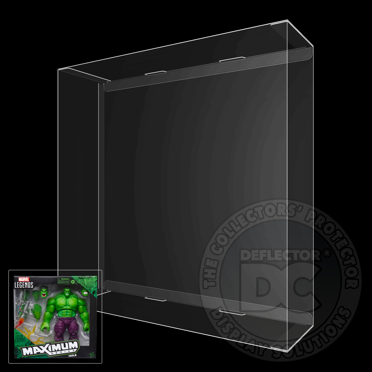 Marvel Legends Maximum Series Hulk Figure Display Case