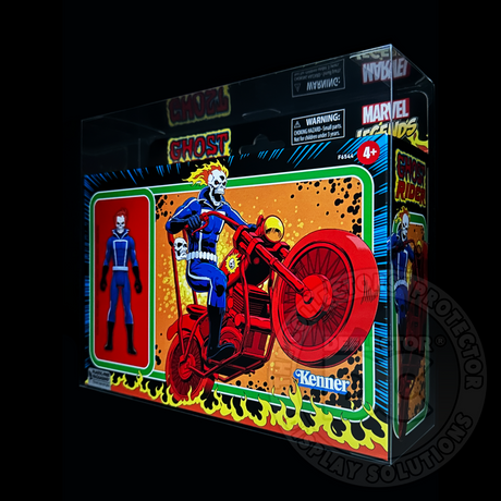Marvel Legends Retro Collection Ghost Rider Figure Display