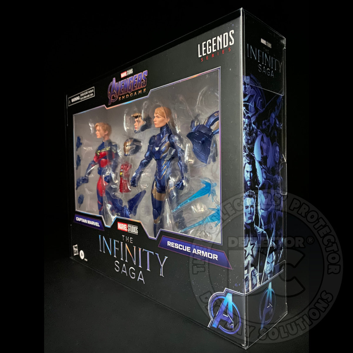 Marvel Legends Series 2 Pack Figure Display Case