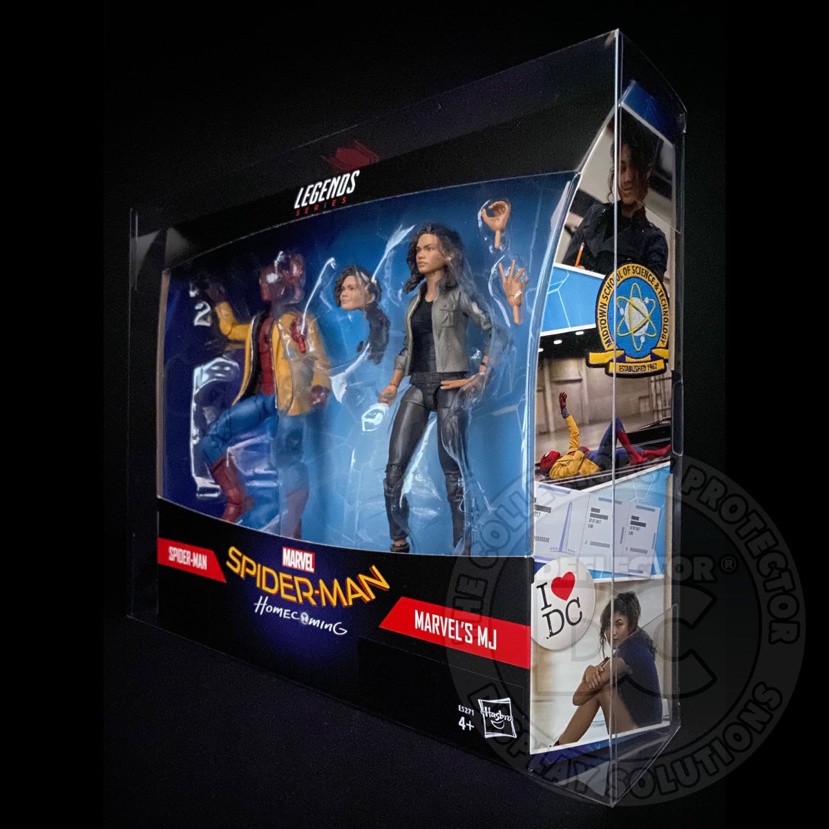 Marvel Legends Series 2 Pack Figure Display Case