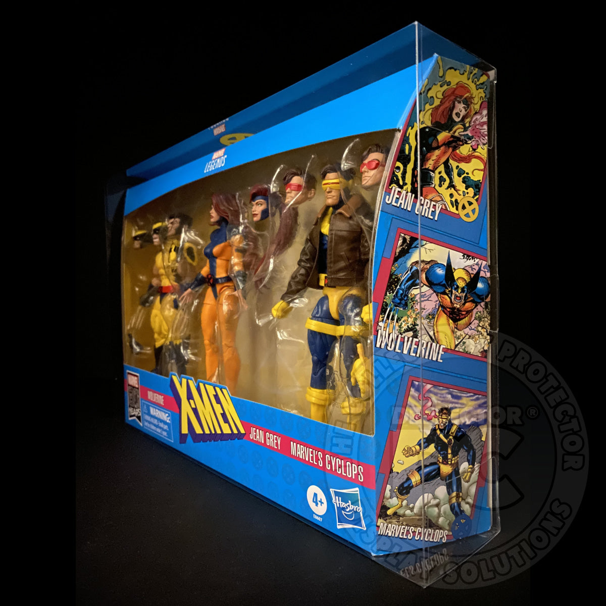 Marvel Legends Series 3 Pack Figure Folding Display Case