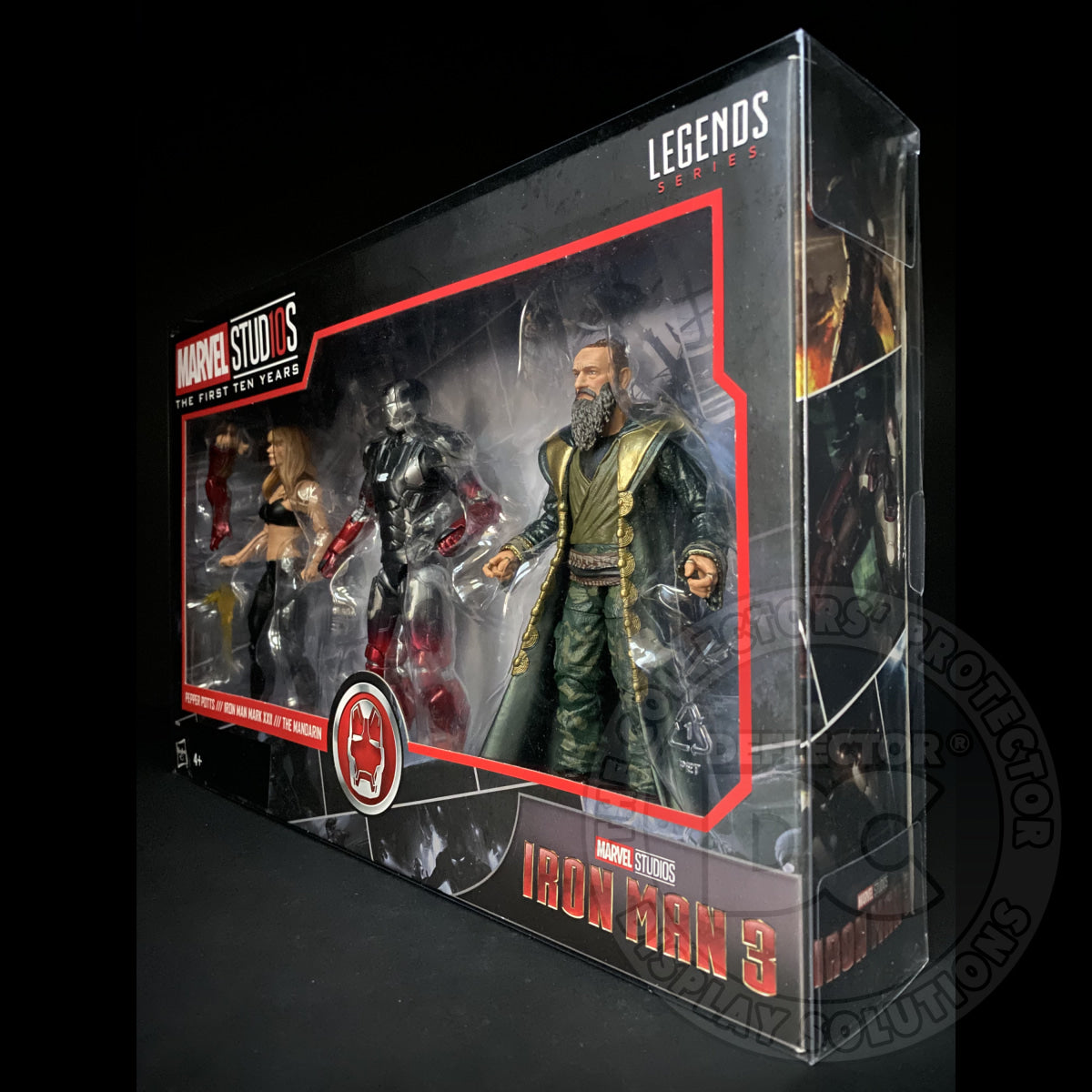 Marvel Legends Series 3 Pack Figure Folding Display Case