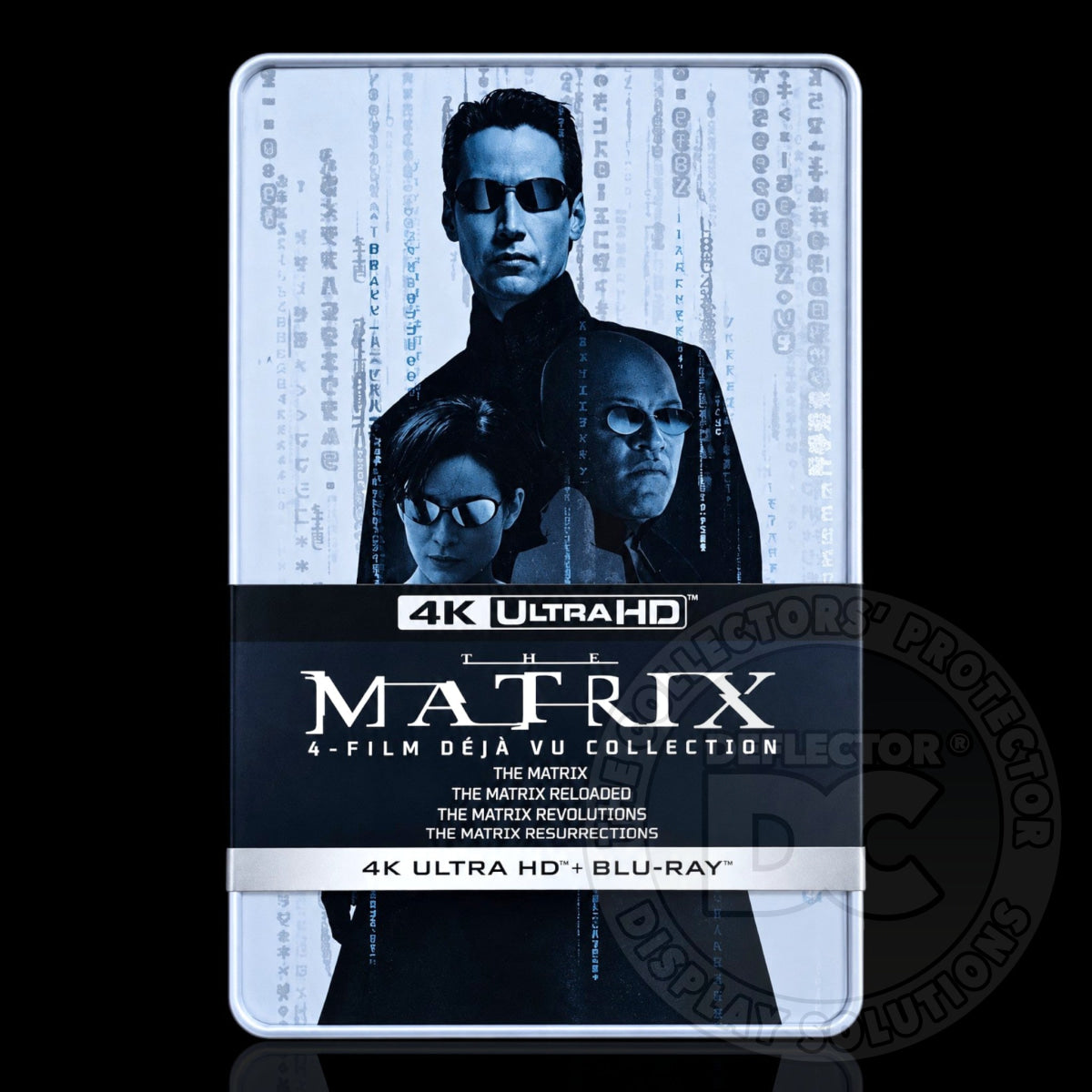 The Matrix 4-Film Deja Vu Steelbook Collection Display Case