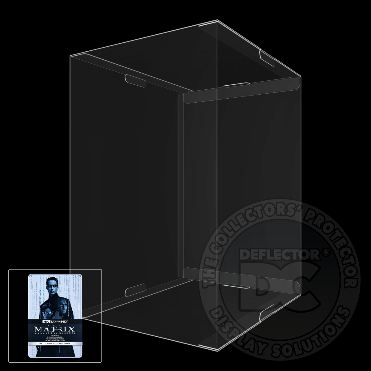 The Matrix 4-Film Deja Vu Steelbook Collection Display Case