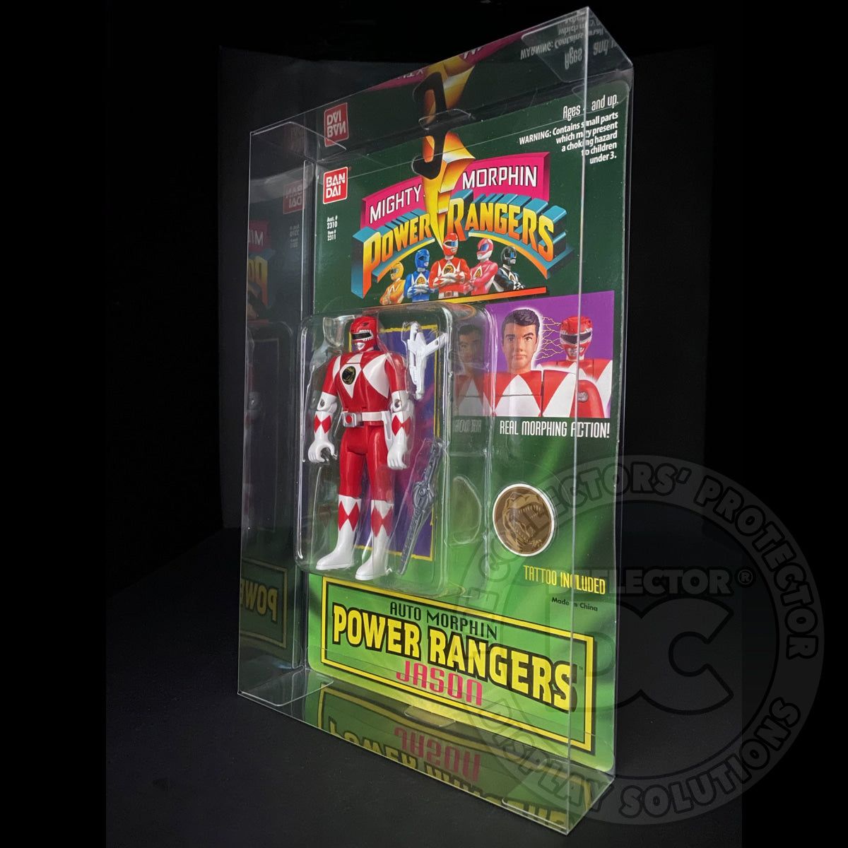 Power Rangers Auto Morphin Figure Display Case