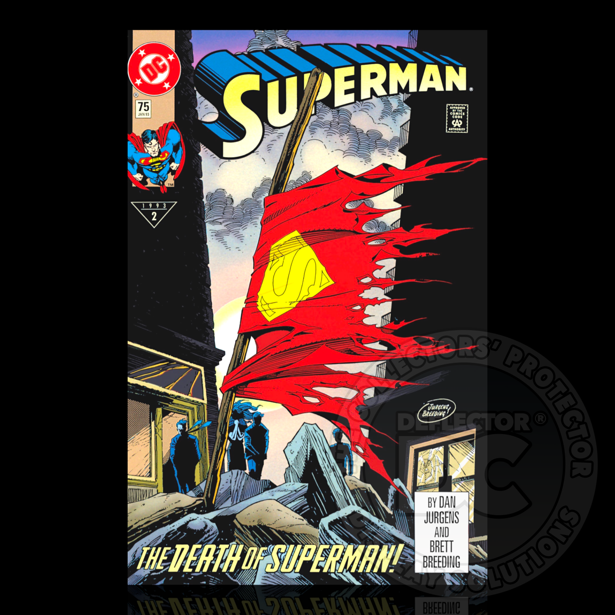 Modern Age Comic Book Resealable Bag & Clear Backing Board