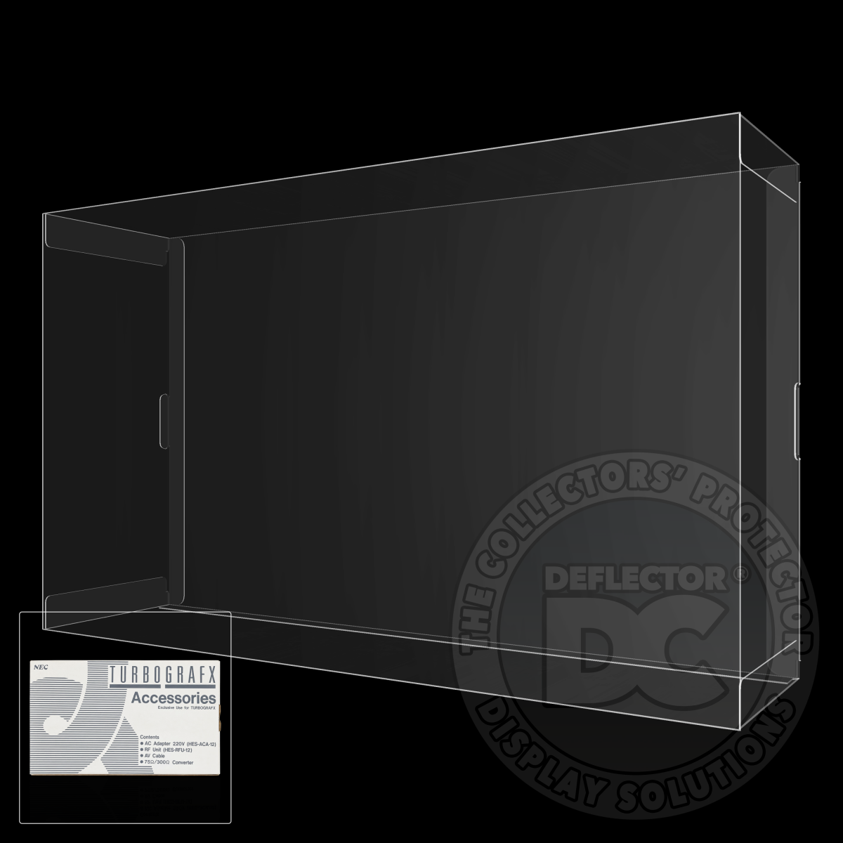 NEC TurboGrafx-16 Accessories Pack Display Case