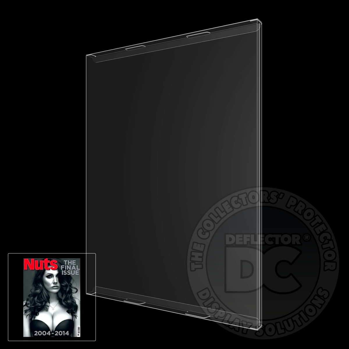 Nuts Magazine - The Final Issue Display Case