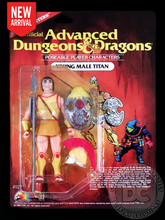 Load image into Gallery viewer, Official Advanced Dungeons and Dragons Basic Figure Display