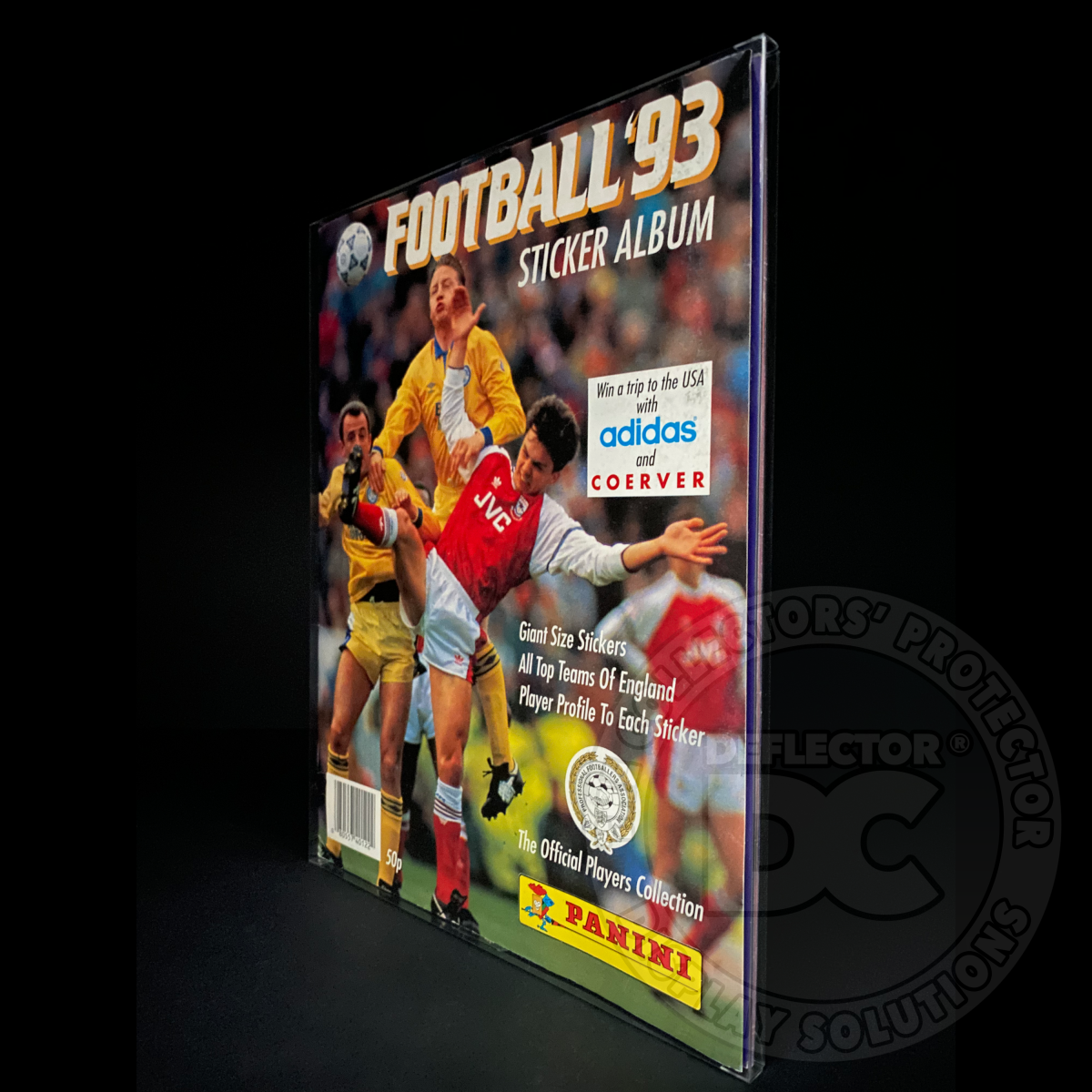Panini Football (91-93) Sticker Album Folding Display Case