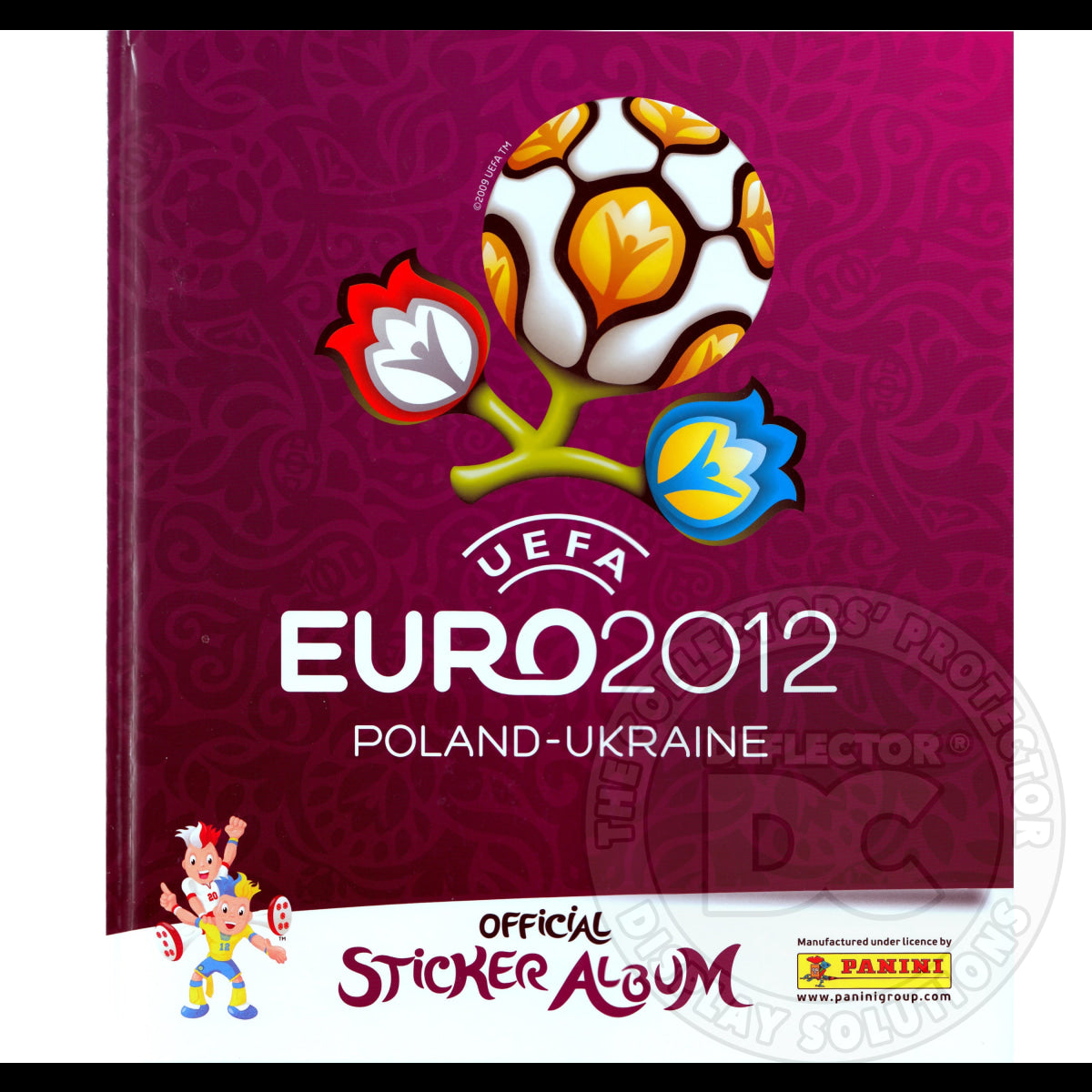 Panini Football Euro Hardcover Sticker Album Display Case