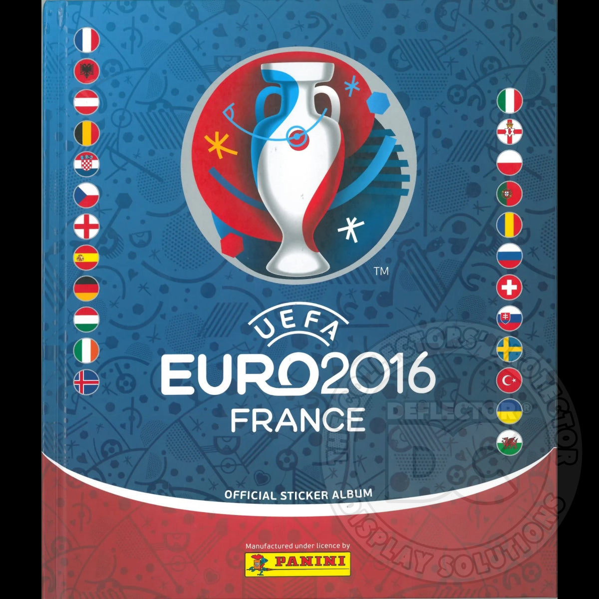 Panini Football Euro Hardcover Sticker Album Display Case