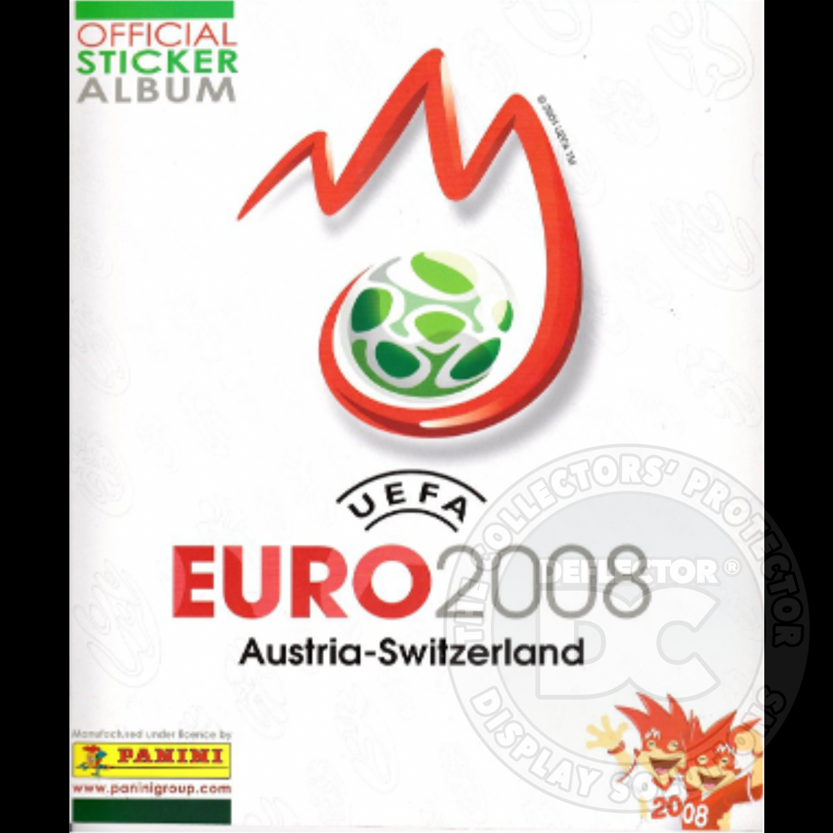 Panini Football Euro Sticker Album Display Case