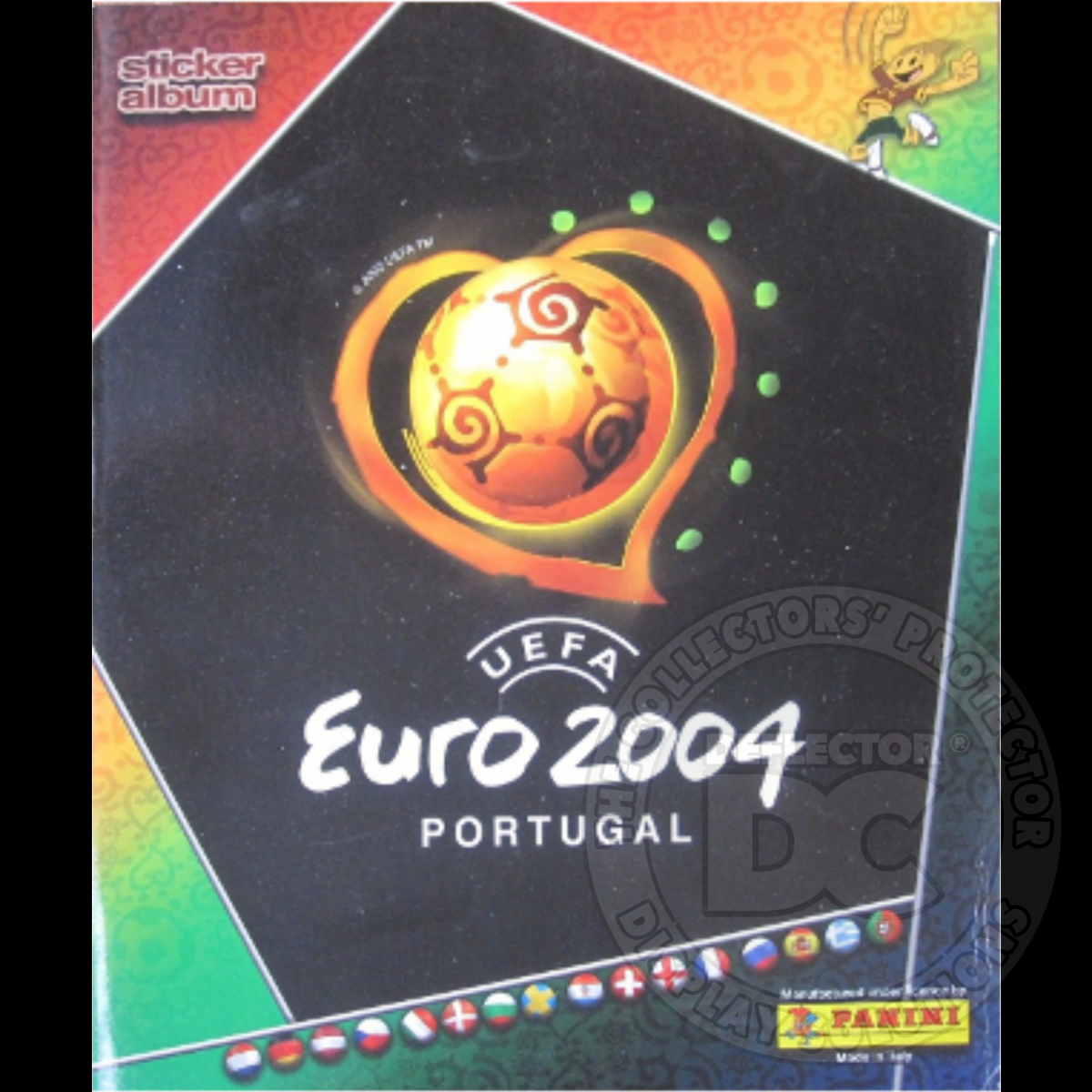 Panini Football Euro Sticker Album Display Case