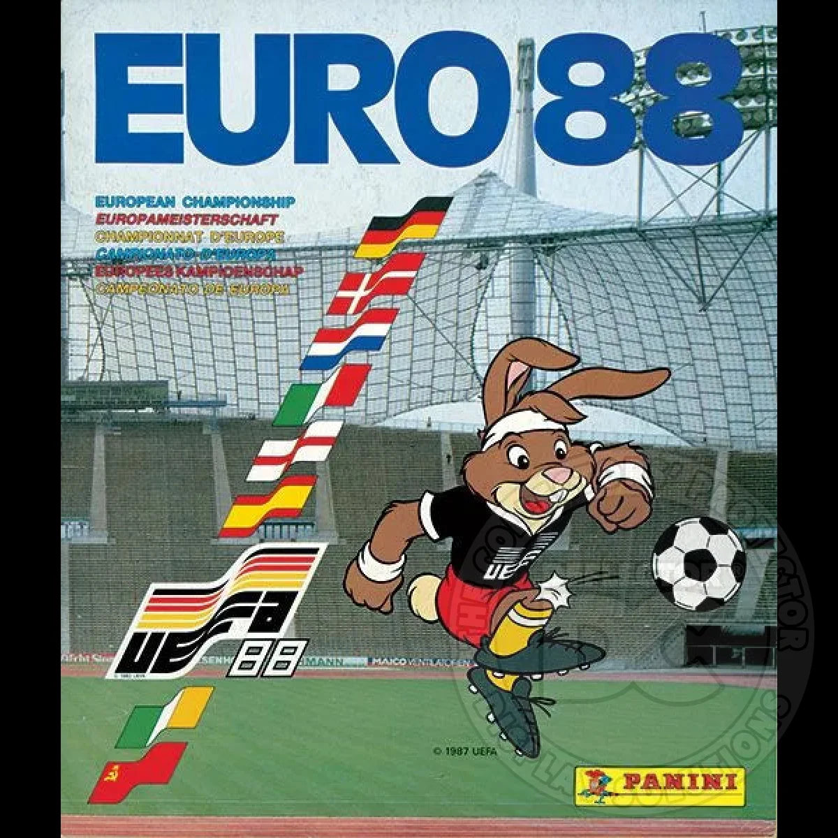 Panini Football Euro Sticker Album Display Case