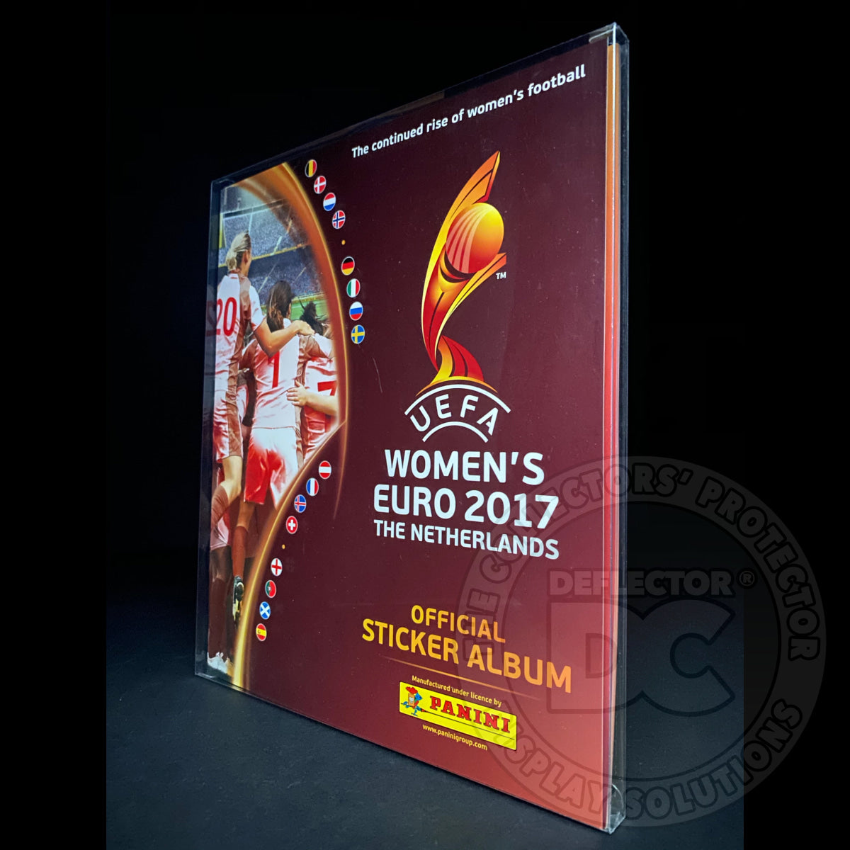 Panini Football Women’s Euro Sticker Album Folding Display