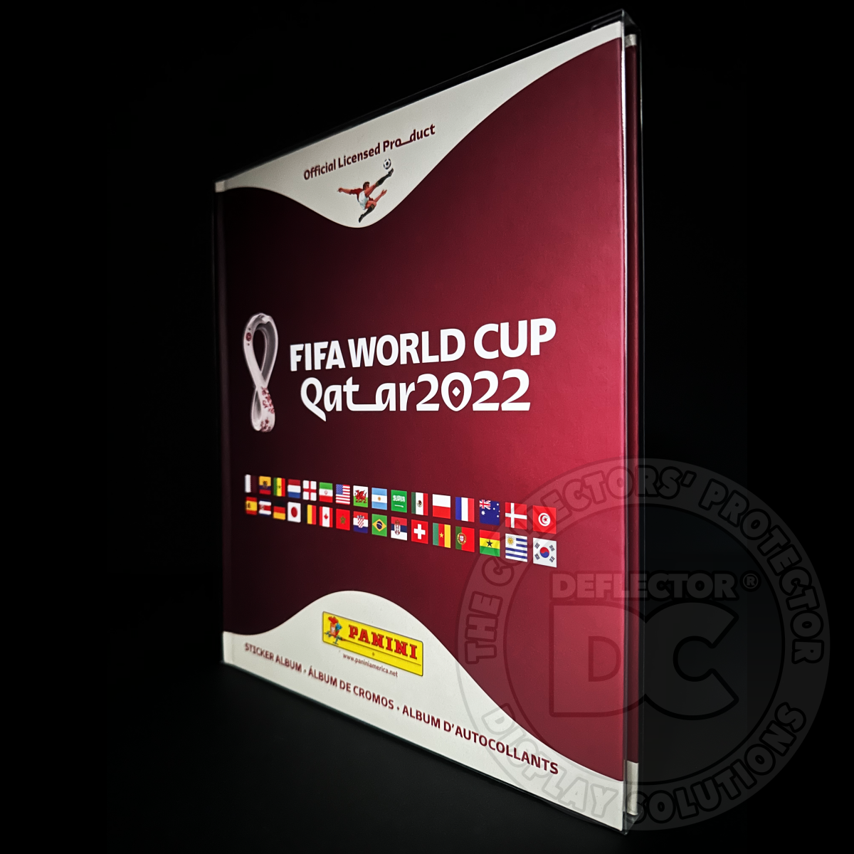 Panini Football World Cup Hardcover Sticker Album Display
