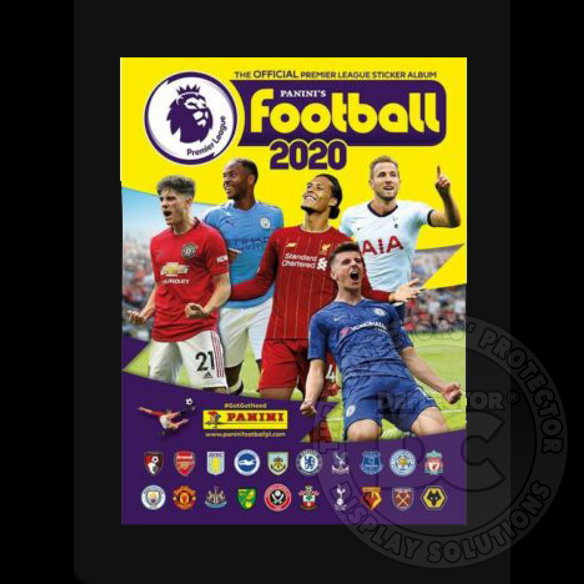 Panini Premier League Official Sticker Album Display Case