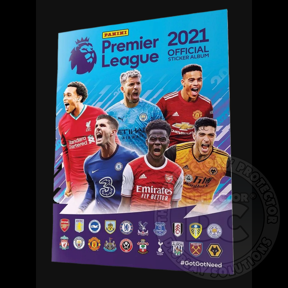 Panini Premier League Official Sticker Album Display Case
