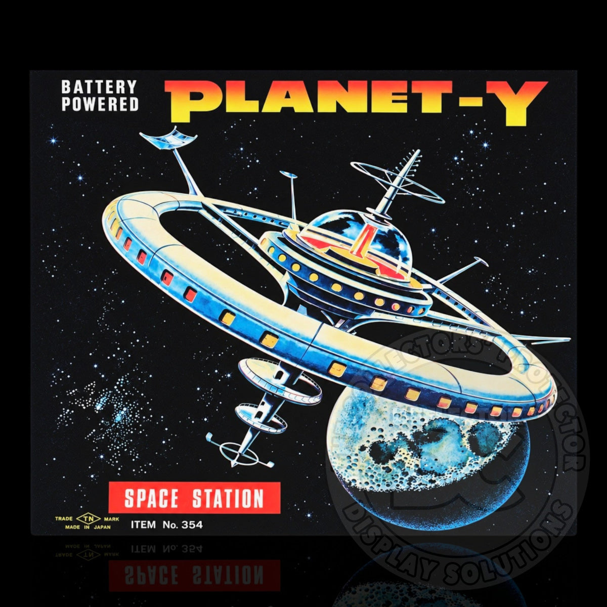 Planet-Y Battery Operated Space Station Display Case