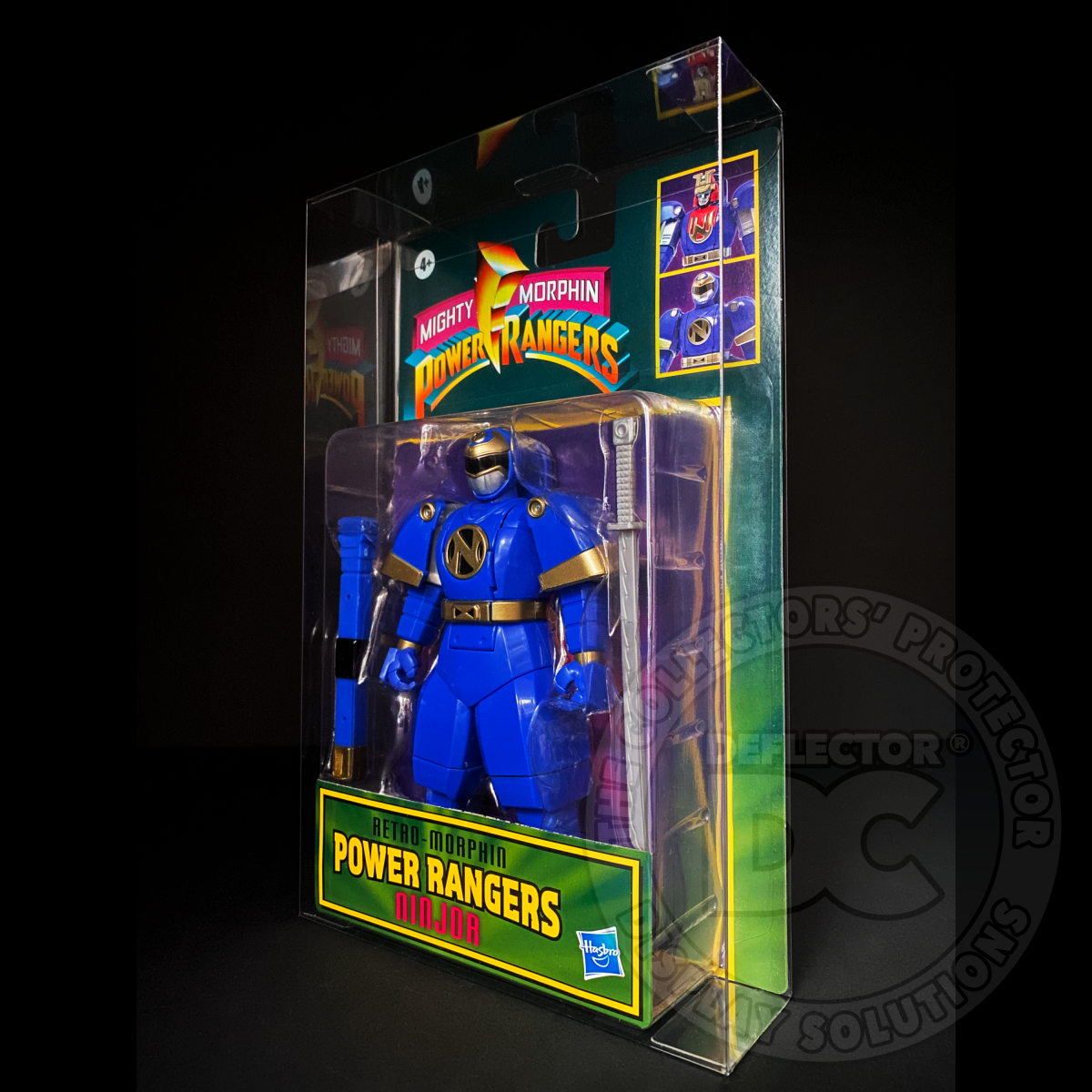 Power Rangers Retro Morphin Ninjor Figure Display Case