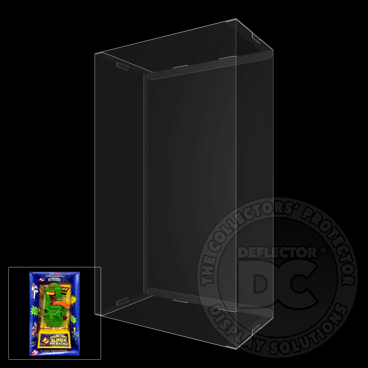 The Real Ghostbusters Dancing Slimer FM Radio Display Case