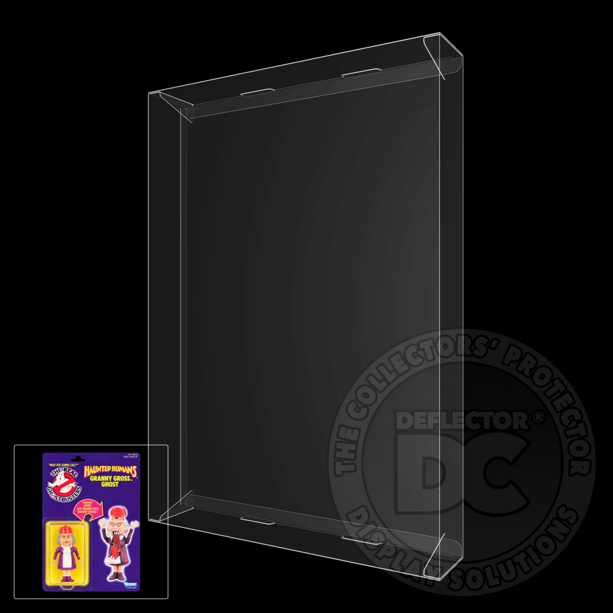 The Real Ghostbusters Haunted Humans Figure Display Case