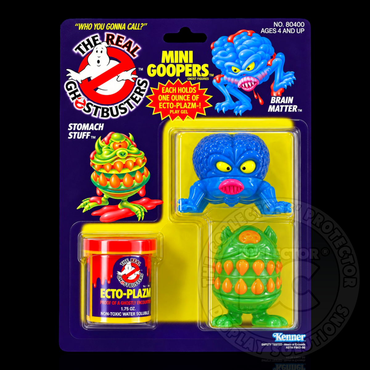 The Real Ghostbusters Mini Goopers Ghost Figures Display