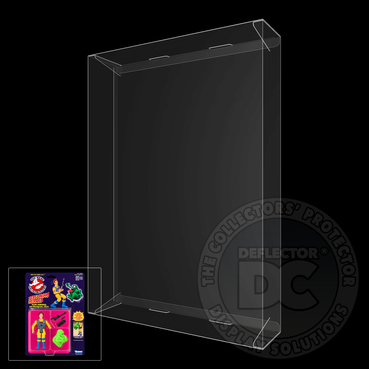 The Real Ghostbusters Screaming Heroes Figure Display Case