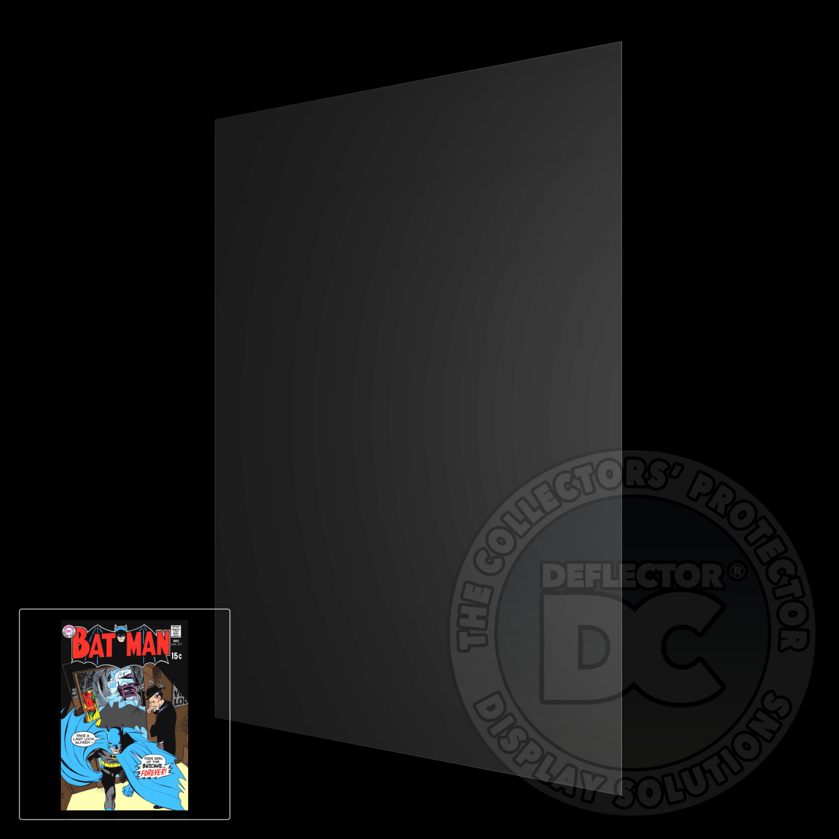 Regular Comic Book Resealable Bag & Clear Backing Board