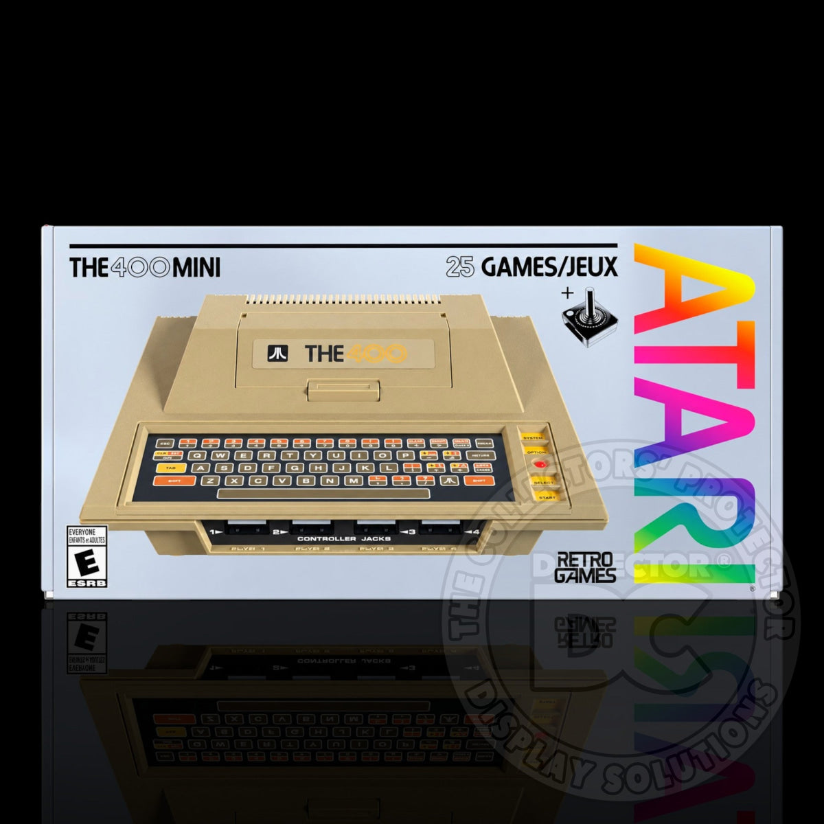 Retro Games Atari 400 Mini Console Display Case