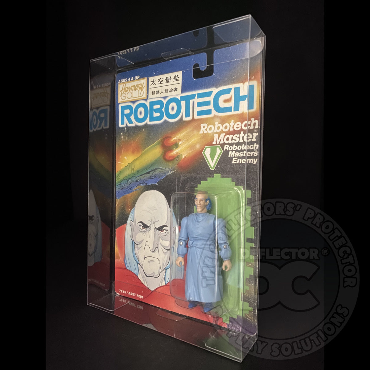 Robotech Figure Folding Display Case