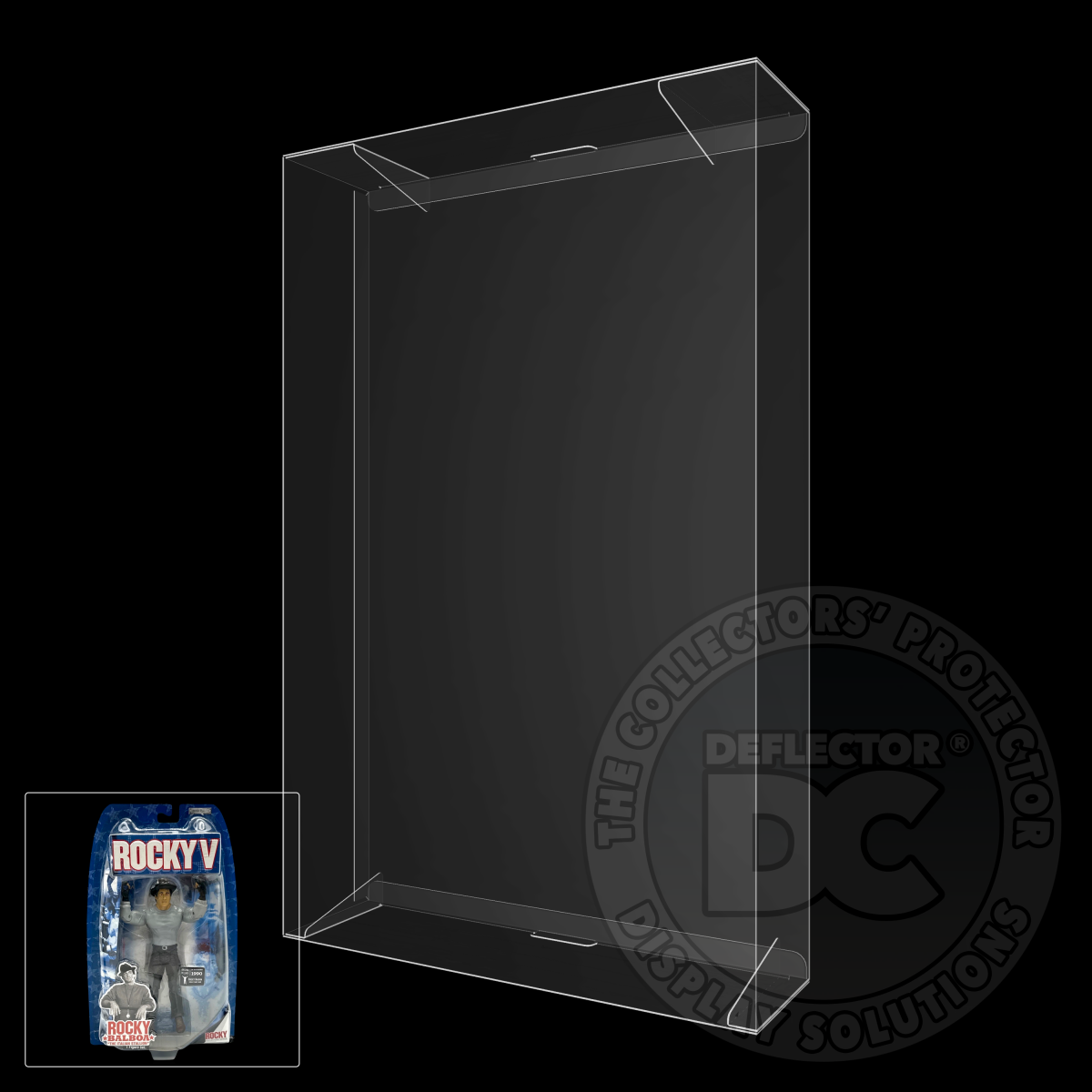 Rocky V Collectors Series 5 Figure Display Case