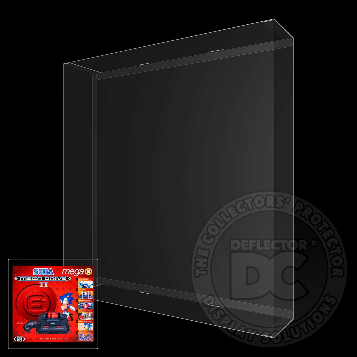 Sega Mega Drive 2 Mega 6 Console Display Case
