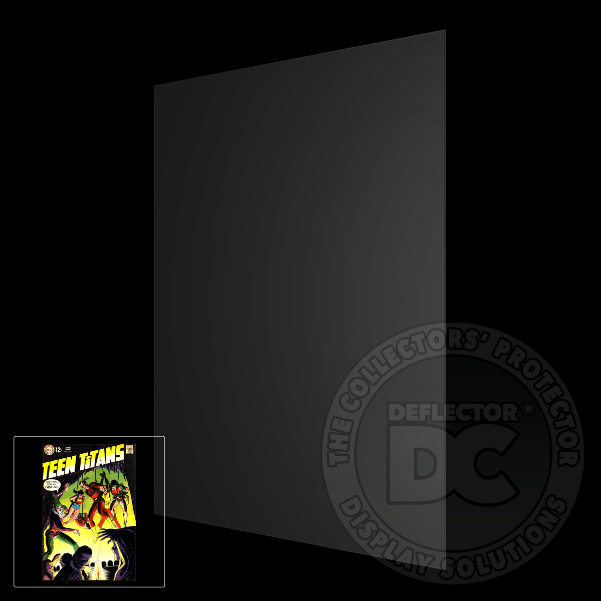 Silver Age Comic Book Resealable Bag & Clear Backing Board