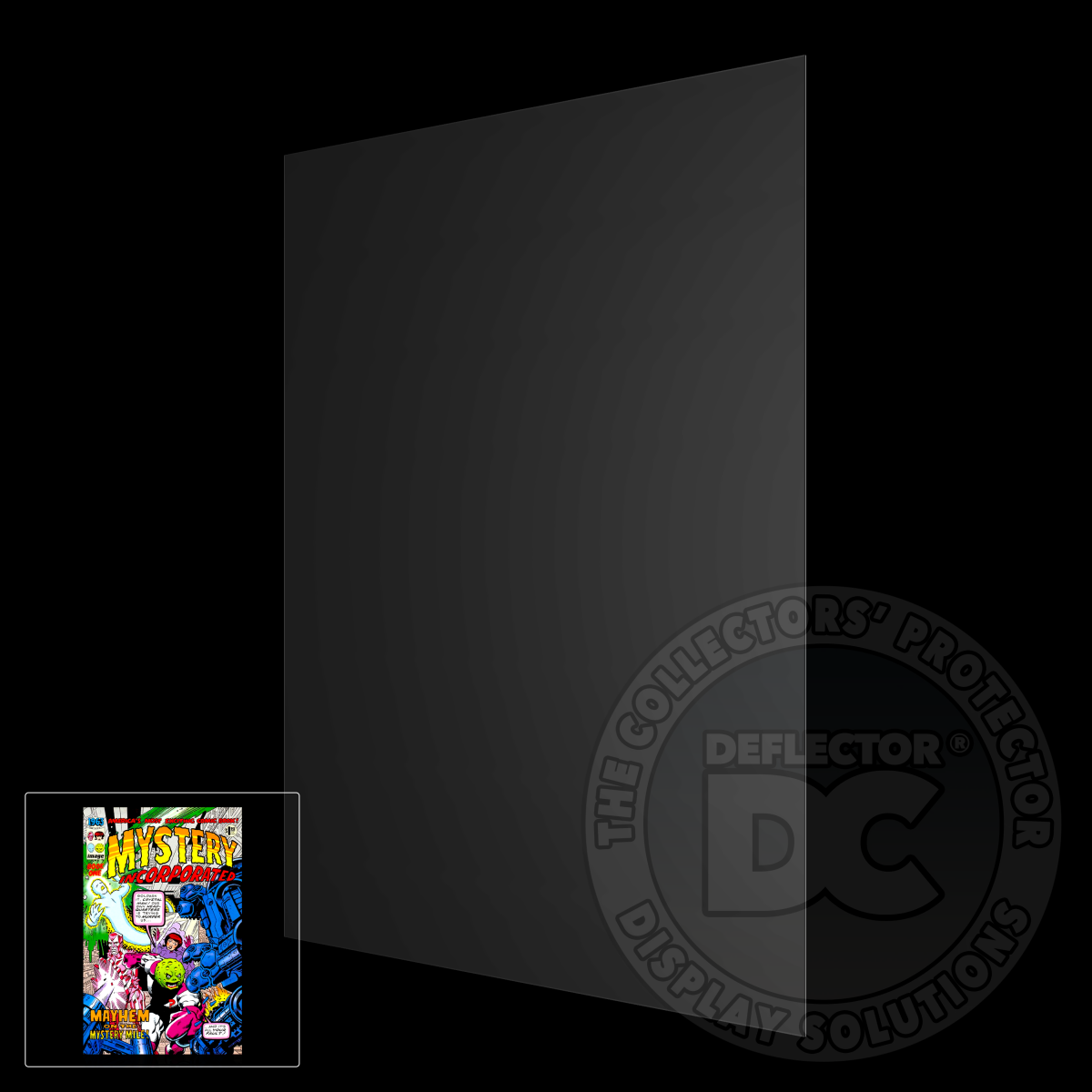 Silver Age Comic Book Resealable Bag & Clear Backing Board